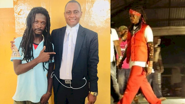 After 5 years awaiting trials in the male correctional centre, Sierra Leone Singer and Rapper Coke N' Gin is finally a Free Man