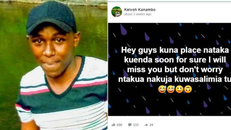 Kenyan man who predicted his death in October 2020 on Facebook dies – Read what he wrote