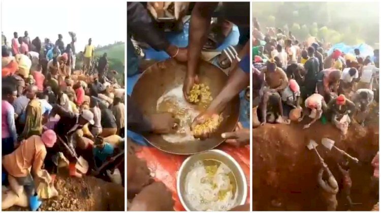 Villagers In Congo Discovers A Mountain Full Of Gold